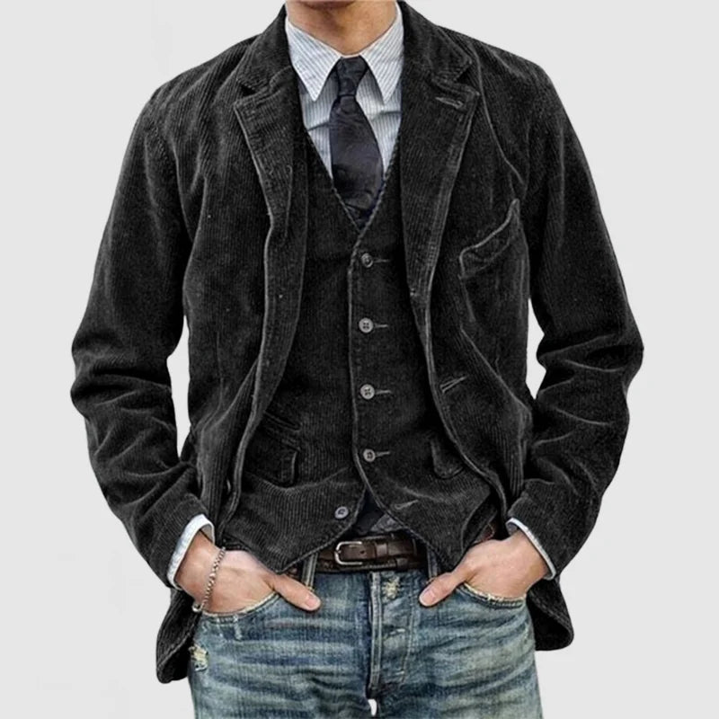 James™ - Jacket and Vest Set