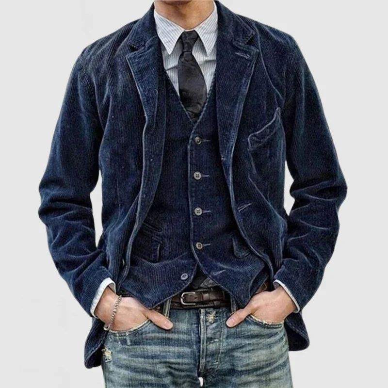 James™ - Jacket and Vest Set